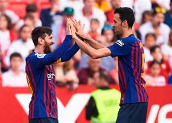بوسكيتس مودع ا ميسي أحاول استيعاب رحيلك عن برشلونة يا أفضل لاعب في التاريخ