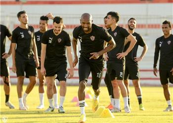 مران الزمالك كارتيرون يحفز اللاعبين وتألق الونش وزيزو وطارق حامد