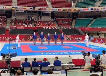 تضمن ميدالية جديدة لمصر فريال أشرف تتأهل إلى نصف نهائي الكاراتيه في أولمبياد طوكيو