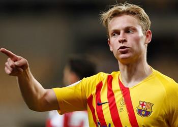 دي يونج مودع ا ميسي حققت حلمي في برشلونة باللعب مع الأفضل في التاريخ