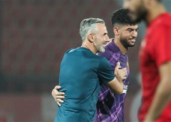 حمزة معوض محمد الشناوي منحني قميصه واللعب أمام الأهلي شرف كبير