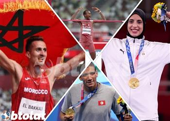 حصاد العرب في أولمبياد طوكيو 2020 18 ميدالية ومصر تتصدر القائمة