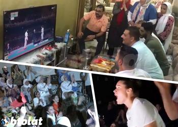 صراخ وبكاء وفرح فيديو تفاعل عائلات الأبطال في أولمبياد طوكيو 2020