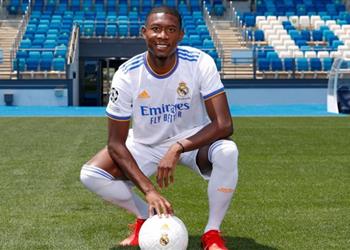 قائمة ريال مدريد لمباراة ميلان الودية ظهور ألابا الأول