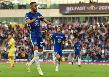 فيديو حكيم زياش يسجل هدف تشيلسي الأول أمام فياريال