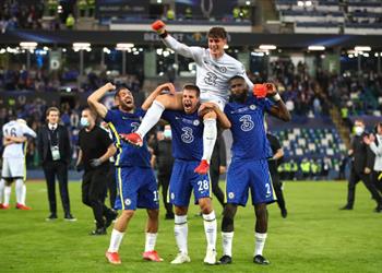 كيبا وصلنا لركلات الترجيح بعد عمل رائع من ميندي وكنت مستعد ا لتلك اللحظة