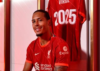 فان دايك بعد تجديد عقده فخور وأتطلع إلى المستقبل مع ليفربول