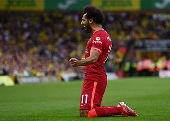 تغريدة غامضة من رامي عباس بعد تألق محمد صلاح في مباراة ليفربول ونورويتش سيتي