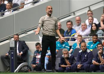 رقم سلبي لـ جوارديولا لأول مرة في مسيرته بعد السقوط أمام توتنهام