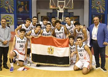 منتخب مصر للناشئين يفوز ببطولة إفريقيا لكرة السلة
