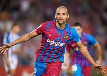 برايثوايت عن هدفيه في مباراة برشلونة وريال سوسيداد استعدت ثقتي بنفسي