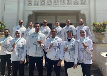 صور التكريم الرئاسي لأبطال مصر في أولمبياد طوكيو 2020