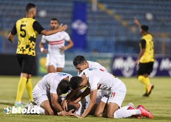 فيديو مروان حمدي يسجل هدف الزمالك الأول أمام وادي دجلة
