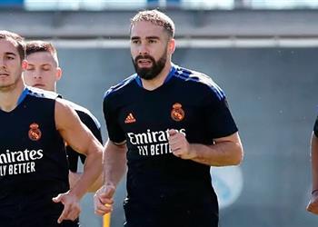 بعد غياب 4 أشهر كارفاخال يتعافى من إصابته قبل مباراة ريال مدريد وليفانتي