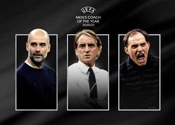 يويفا يعلن رسمي ا أسماء الثلاثي المرشح لجائزة أفضل مدرب في أوروبا
