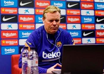 كومان يوضح سبب غياب شتيجن عن مواجهة بلباو ويؤكد بيكيه ليس م صاب ا وسأعتمد على كوتينيو هذا الموسم