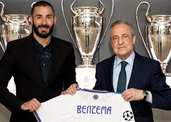 رسمي ا ريال مدريد ي علن تمديد عقد كريم بنزيما