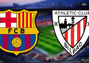 موعد والقناة الناقلة لمباراة برشلونة وأتلتيك بلباو اليوم في الدوري الإسباني