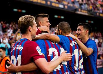 تشكيل برشلونة أمام أتلتيك بلباو بيدري أساسي ا وديباي في الهجوم