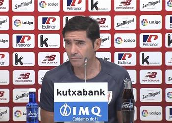 مدرب أتلتيك بلباو الوقت سيخبرنا بمستوى برشلونة بدون ميسي وكنا نستحق الفوز