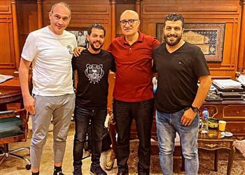 المصري يعلن تجديد عقد علي ماهر لمدة موسم واحد