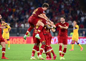 فيديو مباراة البطاقات الحمراء تامي إبراهام يصنع هدفين في فوز روما بثلاثية أمام فيورنتينا