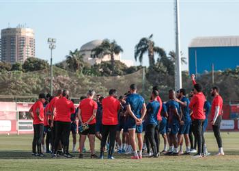 الأهلي يختتم مرانه اليوم استعداد ا لمواجهة الجونة في الدوري