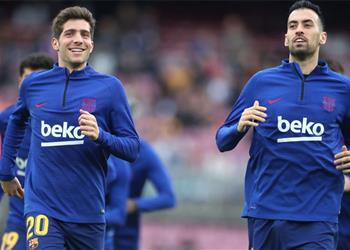 وكيل بوسكيتس وروبيرتو عن تخفيض عقدهما المفاوضات تسير بنجاح مع برشلونة