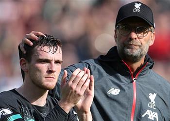 روبرتسون يكشف دور يورجن كلوب في تطوره مع ليفربول ويؤكد أود الاعتزال ه نا