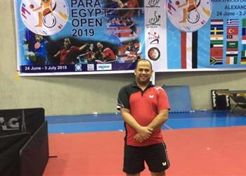 دورة الألعاب البارالمبية سيد محمد يتفوق على بطل أستراليا في تنس الطاولة