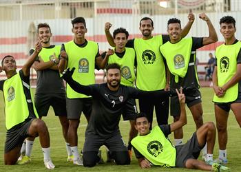 مران الزمالك جلسة بين كارتيرون واللاعبين وراحة لـ بن شرقي