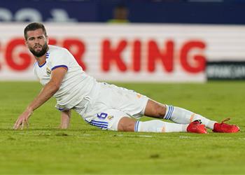 ناتشو يواصل الغياب عن تدريبات ريال مدريد قبل مباراة ريال بيتيس