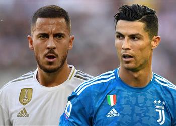 ماركا يوفنتوس يسعى لضم هازارد لخلافة كريستيانو رونالدو