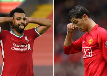 موعد مواجهة محمد صلاح ورونالدو في الدوري الإنجليزي