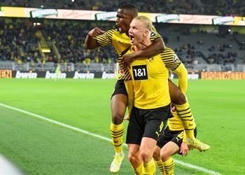 فيديو هالاند يقود بوروسيا دورتموند لفوز قاتل على هوفنهايم في الدوري الألماني
