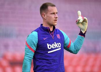 قائمة برشلونة ضد خيتافي عودة تير شتيجن وكوتينيو