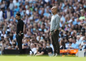 جوارديولا بعد الفوز بخماسية على آرسنال احترمنا الخصم ونحتاج للتحسن