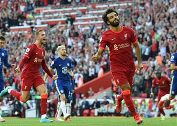 محمد صلاح أعلى لاعبي ليفربول تقييم ا بعد التعادل مع تشيلسي
