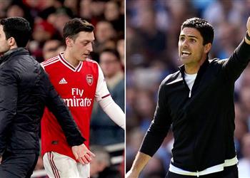 أوزيل يسخر من أرتيتا بعد خسارة آرسنال بخماسية أمام مانشستر سيتي