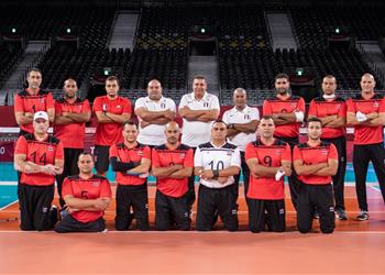 منتخب مصر للكرة الطائرة جلوس يفوز على اليابان في بارالمبية طوكيو