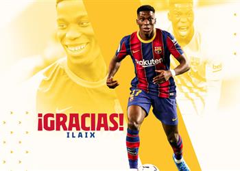 رسمي ا إليكس موريبا ينتقل من برشلونة إلى لايبزج