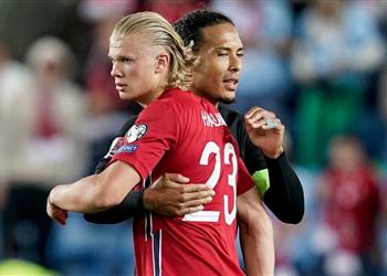 هالاند كسرت إصبع فان دايك ولا أعرف كيف حدث ذلك