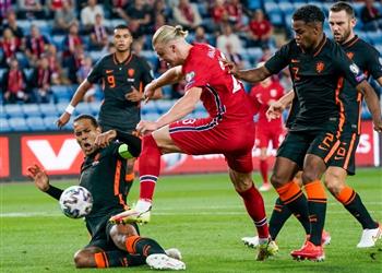 فان دايك هالاند م هاجم رائع ولم نستفد من فرصنا أمام النرويج