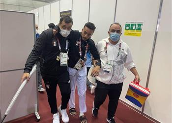 صور محمد الزيات يحرز الميدالية الفضية في البارا تايكوندو في بارالمبياد طوكيو