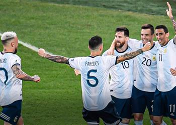 تشكيل الأرجنتين ضد فنزويلا في تصفيات كأس العالم 2022 ميسي ولوتارو يقودان الهجوم