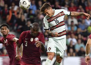 فيديو قطر بـ9 لاعبين تسقط أمام البرتغال بثلاثية في تصفيات كأس العالم