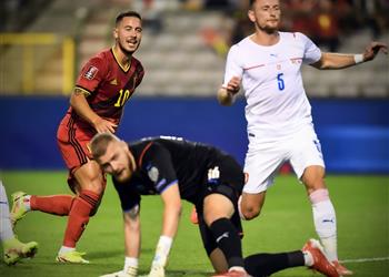 هازارد ي علق على هدفه الأول مع بلجيكا منذ 2019 ويصر ح سعيد لأنني لم أدافع كثير ا