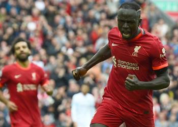 متفوق ا على محمد صلاح هدف ماني أمام بيرنلي الأفضل في ليفربول عن شهر أغسطس