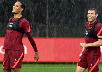 ميلنر ونابي كيتا يعودان لتدريبات ليفربول قبل مباراة ليدز يونايتد