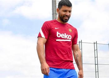 أجويرو يوضح تطورات إصابته وي حذر منافسي برشلونة في دوري أبطال أوروبا